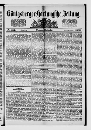Königsberger Hartungsche Zeitung vom 14.06.1883