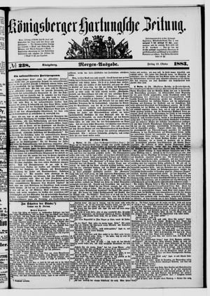 Königsberger Hartungsche Zeitung on Oct 12, 1883