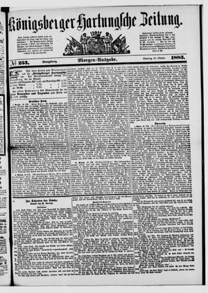 Königsberger Hartungsche Zeitung vom 30.10.1883