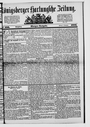 Königsberger Hartungsche Zeitung on Nov 2, 1883