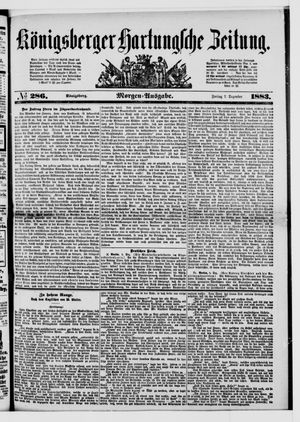 Königsberger Hartungsche Zeitung vom 07.12.1883