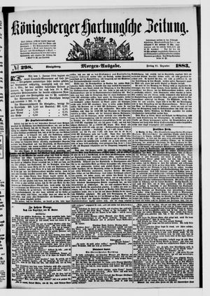 Königsberger Hartungsche Zeitung on Dec 21, 1883