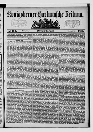 Königsberger Hartungsche Zeitung vom 06.05.1884
