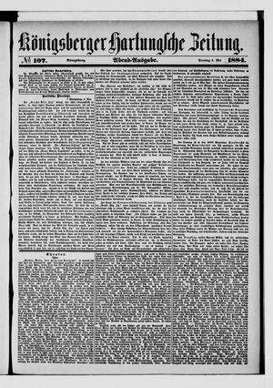 Königsberger Hartungsche Zeitung on May 6, 1884