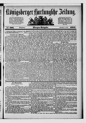 Königsberger Hartungsche Zeitung vom 10.05.1884
