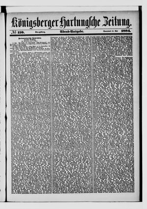 Königsberger Hartungsche Zeitung vom 10.05.1884