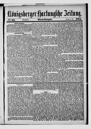 Königsberger Hartungsche Zeitung vom 12.05.1884