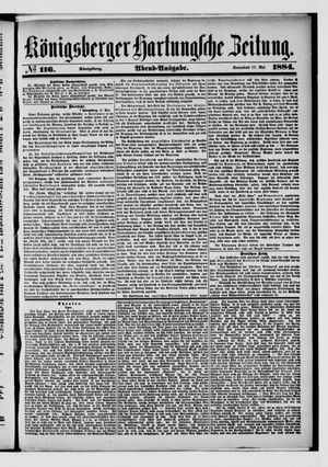 Königsberger Hartungsche Zeitung vom 17.05.1884