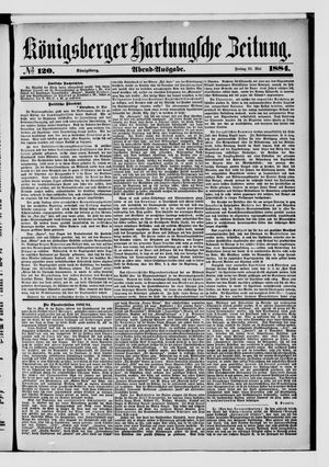 Königsberger Hartungsche Zeitung on May 23, 1884