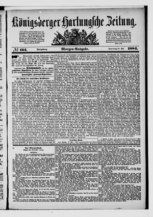 Königsberger Hartungsche Zeitung vom 29.05.1884