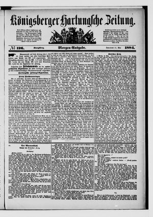 Königsberger Hartungsche Zeitung on May 31, 1884