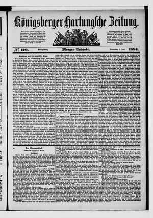 Königsberger Hartungsche Zeitung vom 05.06.1884
