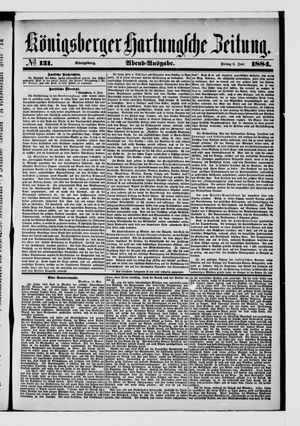 Königsberger Hartungsche Zeitung vom 06.06.1884