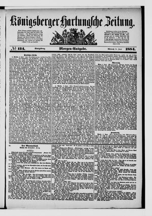 Königsberger Hartungsche Zeitung on Jun 11, 1884