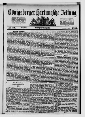 Königsberger Hartungsche Zeitung vom 03.07.1884