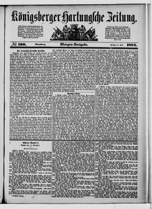 Königsberger Hartungsche Zeitung on Jul 11, 1884