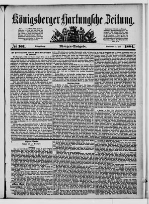 Königsberger Hartungsche Zeitung vom 12.07.1884