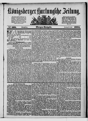 Königsberger Hartungsche Zeitung vom 22.07.1884