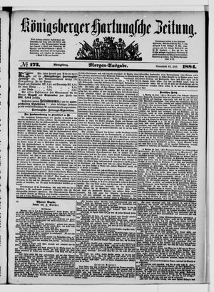 Königsberger Hartungsche Zeitung vom 26.07.1884