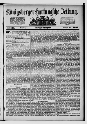 Königsberger Hartungsche Zeitung on May 31, 1885