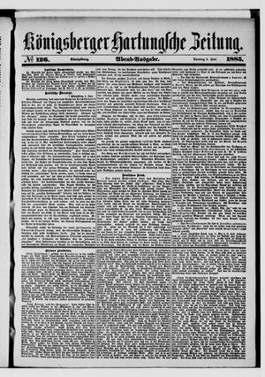 Königsberger Hartungsche Zeitung vom 02.06.1885