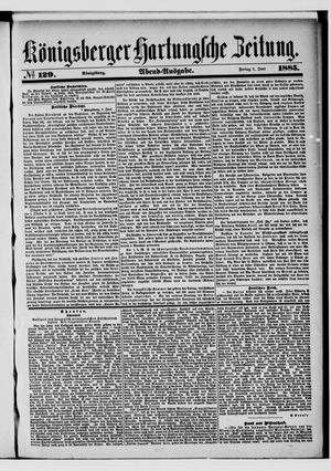 Königsberger Hartungsche Zeitung vom 05.06.1885