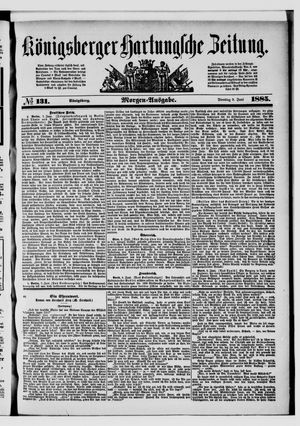 Königsberger Hartungsche Zeitung vom 09.06.1885