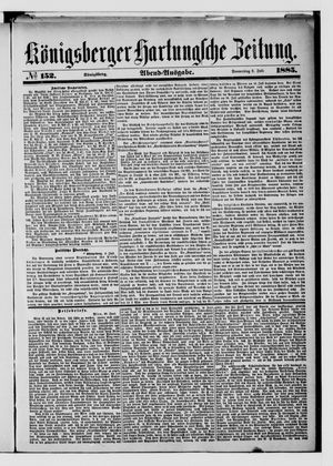 Königsberger Hartungsche Zeitung on Jul 2, 1885