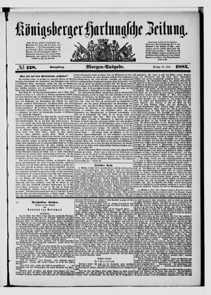 Königsberger Hartungsche Zeitung vom 10.07.1885