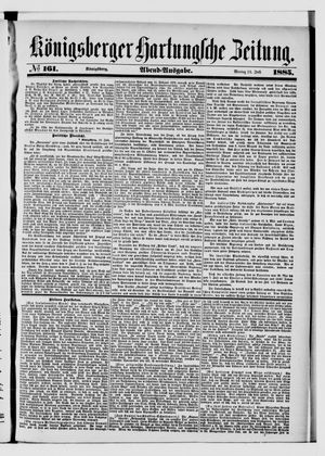 Königsberger Hartungsche Zeitung vom 13.07.1885