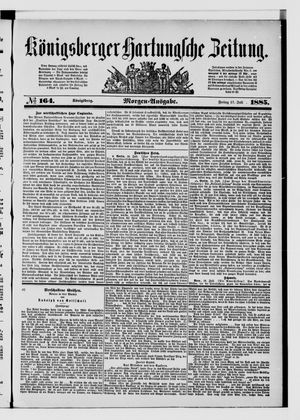 Königsberger Hartungsche Zeitung vom 17.07.1885