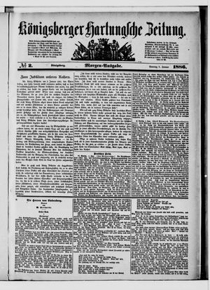 Königsberger Hartungsche Zeitung on Jan 3, 1886