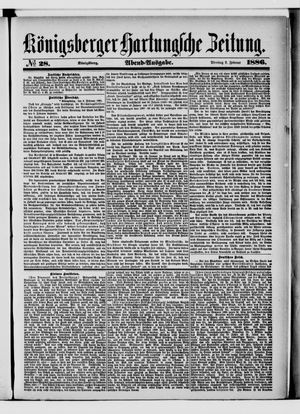 Königsberger Hartungsche Zeitung on Feb 2, 1886