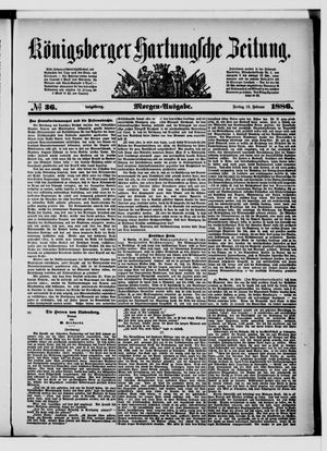 Königsberger Hartungsche Zeitung vom 12.02.1886