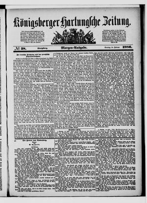 Königsberger Hartungsche Zeitung on Feb 14, 1886