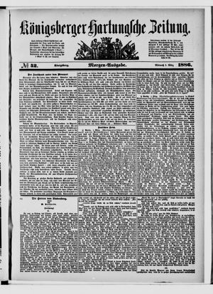 Königsberger Hartungsche Zeitung on Mar 3, 1886