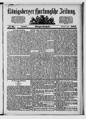 Königsberger Hartungsche Zeitung vom 10.03.1886