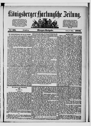 Königsberger Hartungsche Zeitung on Mar 12, 1886