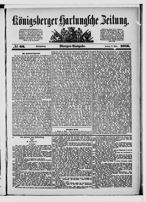 Königsberger Hartungsche Zeitung vom 19.03.1886
