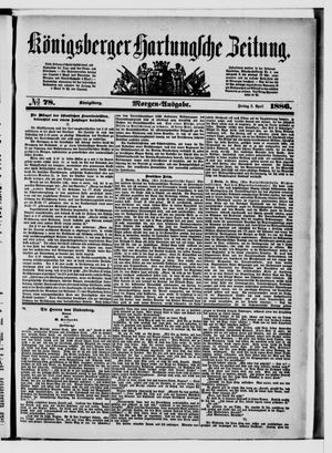 Königsberger Hartungsche Zeitung vom 02.04.1886