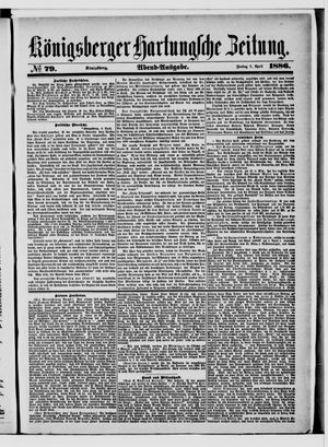Königsberger Hartungsche Zeitung vom 02.04.1886