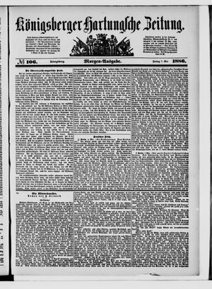 Königsberger Hartungsche Zeitung vom 07.05.1886