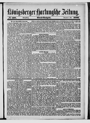 Königsberger Hartungsche Zeitung vom 08.05.1886
