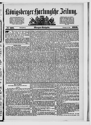 Königsberger Hartungsche Zeitung vom 25.05.1886
