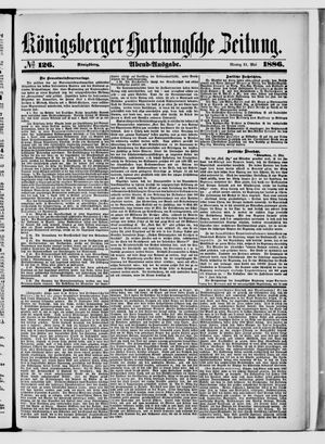 Königsberger Hartungsche Zeitung vom 31.05.1886