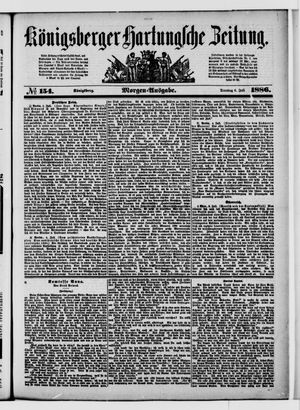 Königsberger Hartungsche Zeitung vom 06.07.1886