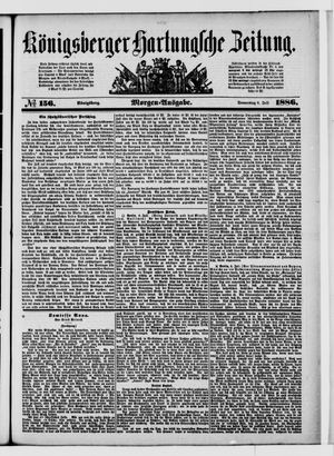 Königsberger Hartungsche Zeitung vom 08.07.1886