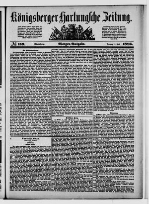 Königsberger Hartungsche Zeitung on Jul 11, 1886