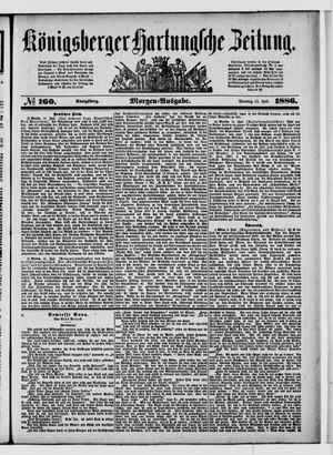 Königsberger Hartungsche Zeitung vom 13.07.1886