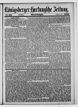 Königsberger Hartungsche Zeitung vom 13.07.1886